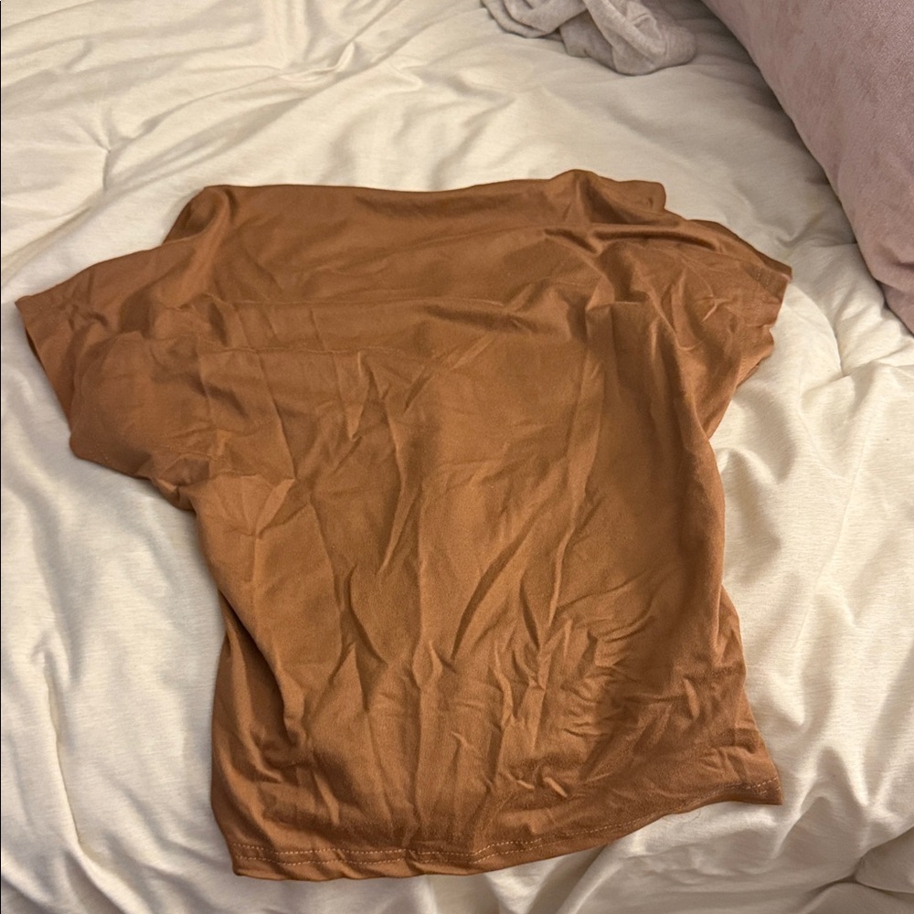 SHEIN Brown Women's Top